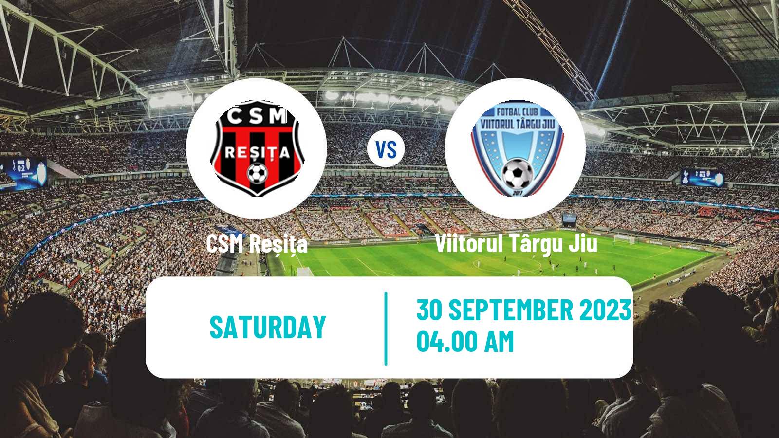 Soccer Romanian Division 2 Reșița - Viitorul Târgu Jiu