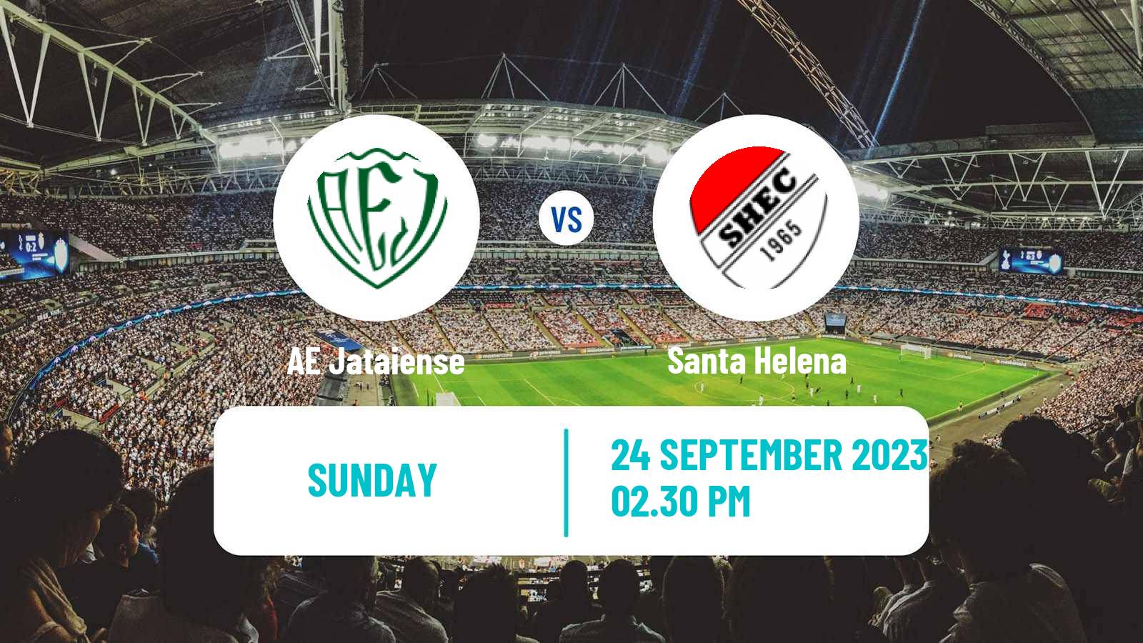 Soccer Brazilian Campeonato Goiano 2 Jataiense - Santa Helena
