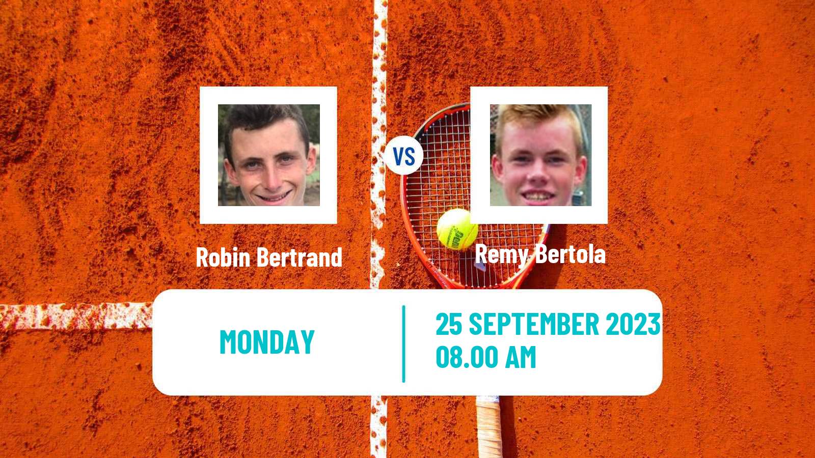 Tennis Orleans Challenger Men Robin Bertrand - Remy Bertola
