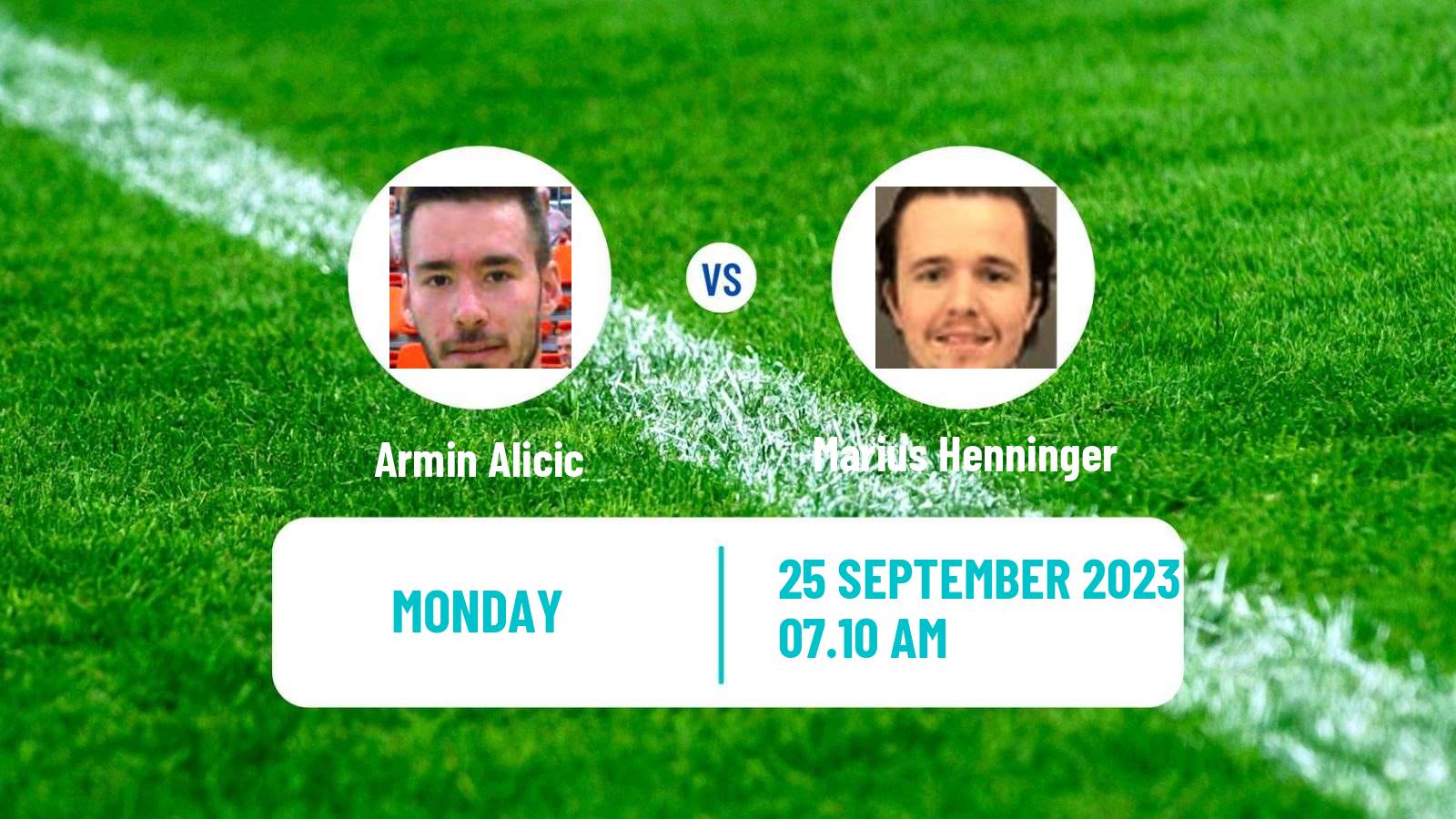 Table tennis Challenger Series Men Armin Alicic - Marius Henninger