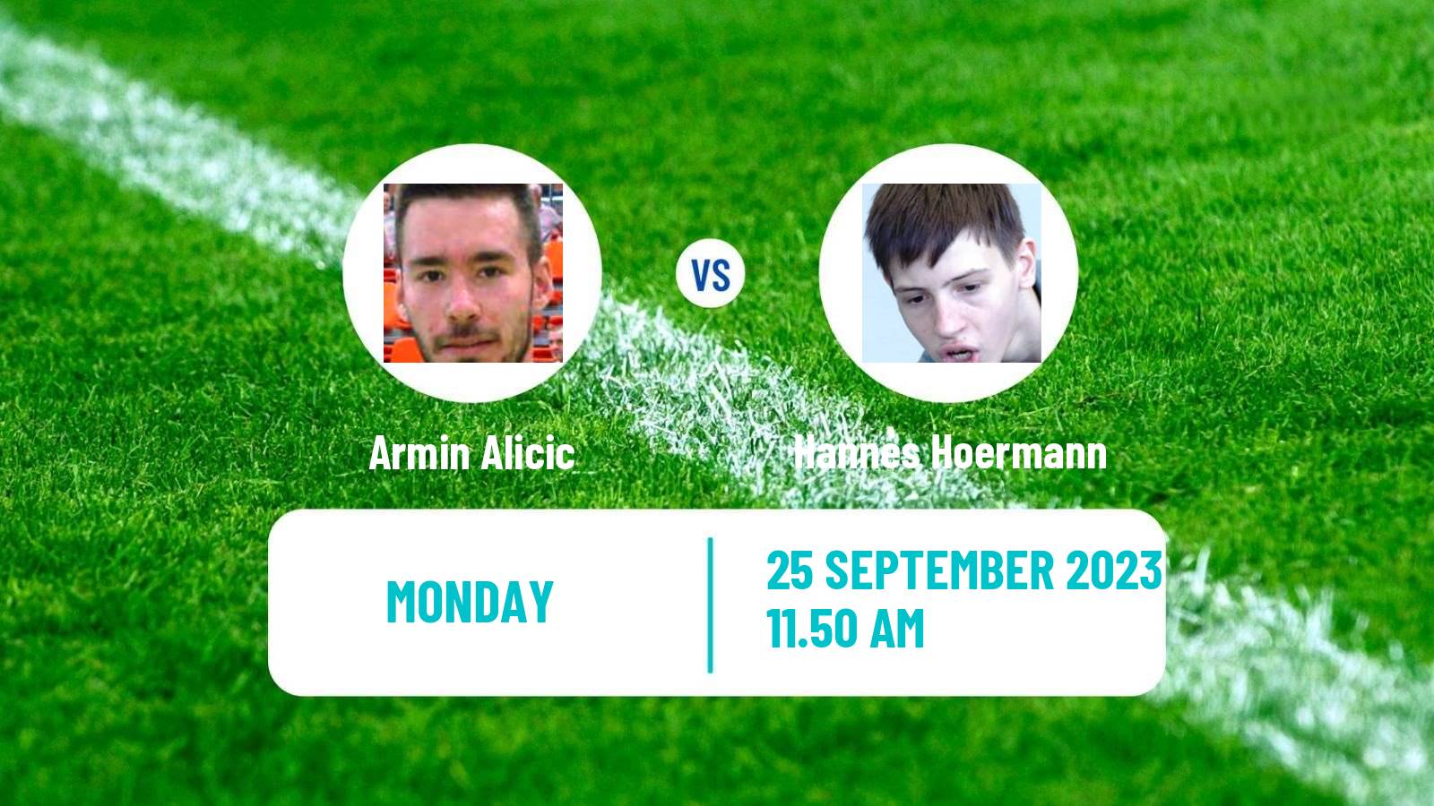 Table tennis Challenger Series Men Armin Alicic - Hannes Hoermann