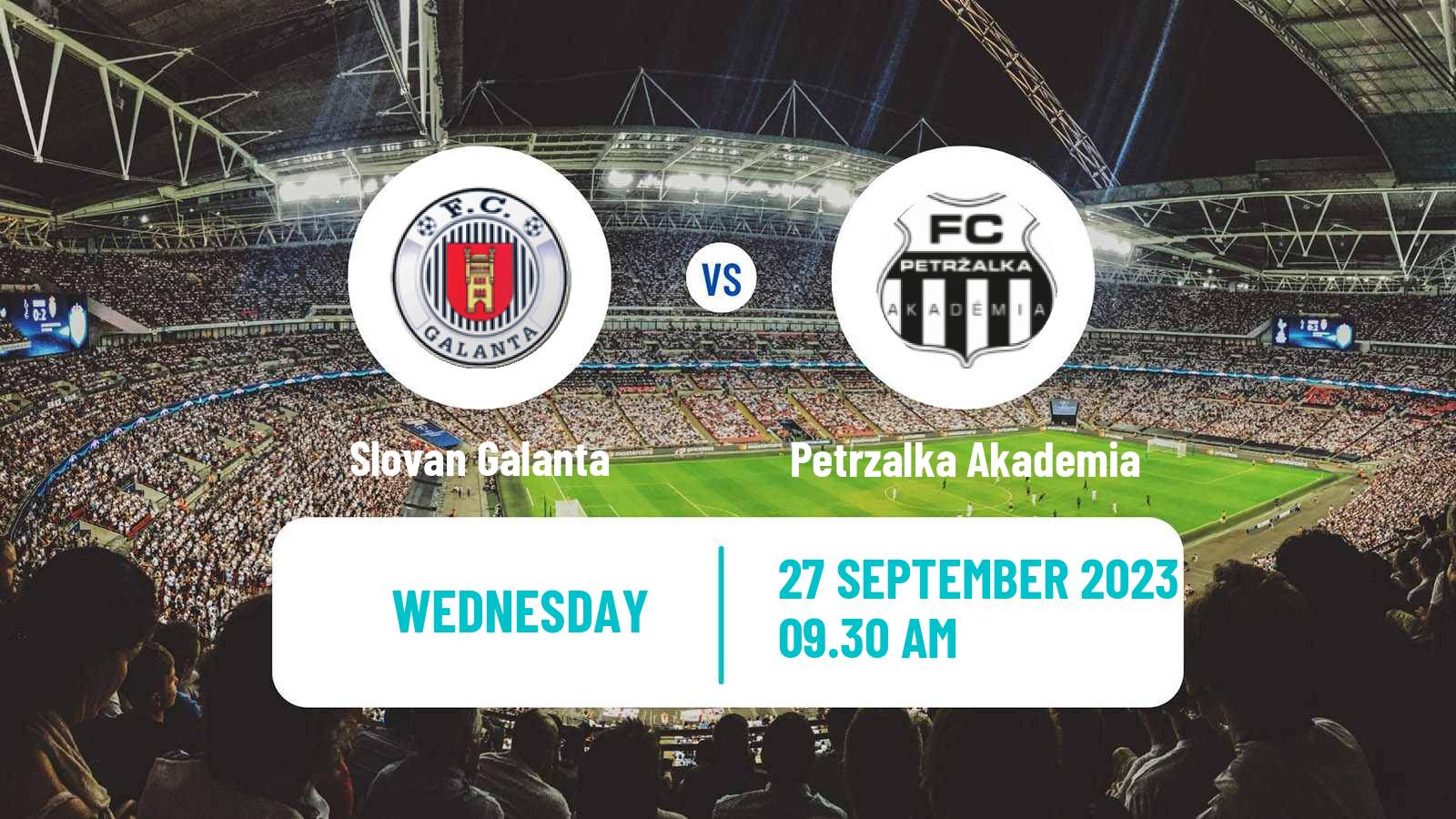 Soccer Slovak Cup Slovan Galanta - Petrzalka