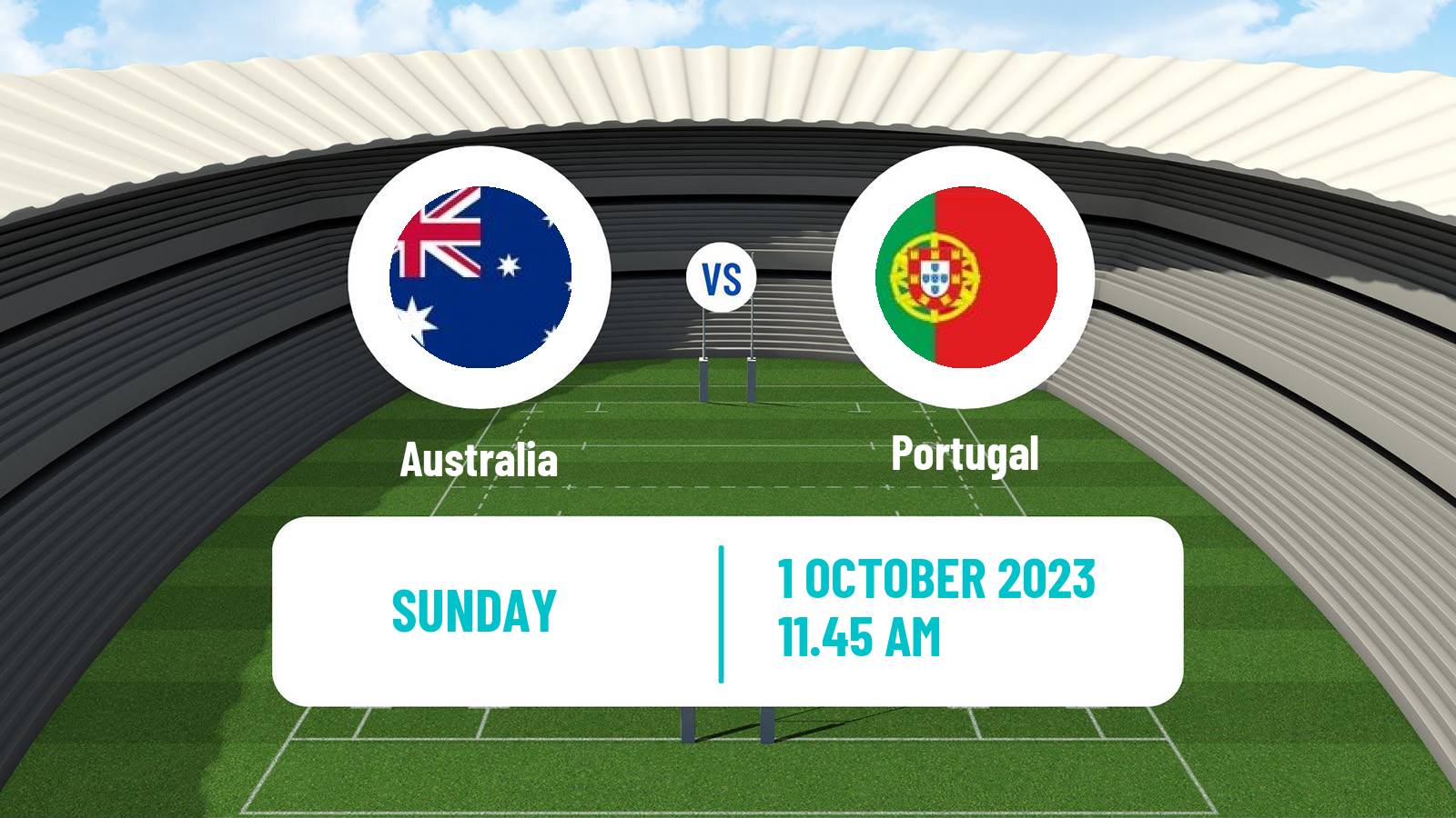 Rugby union Rugby World Cup Australia - Portugal