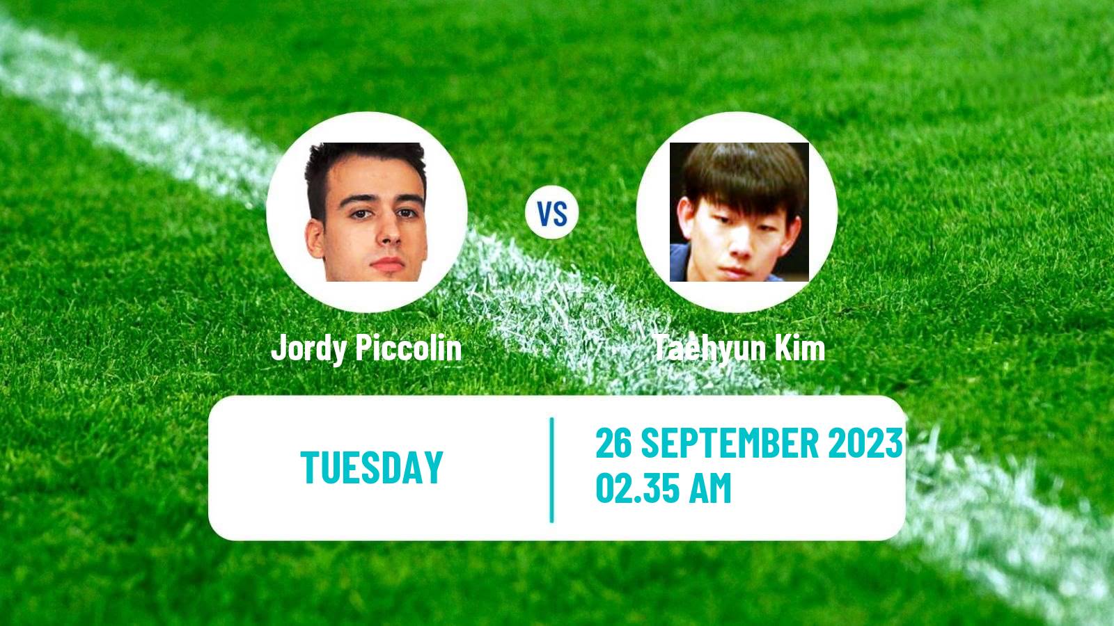 Table tennis Tt Star Series Men Jordy Piccolin - Taehyun Kim
