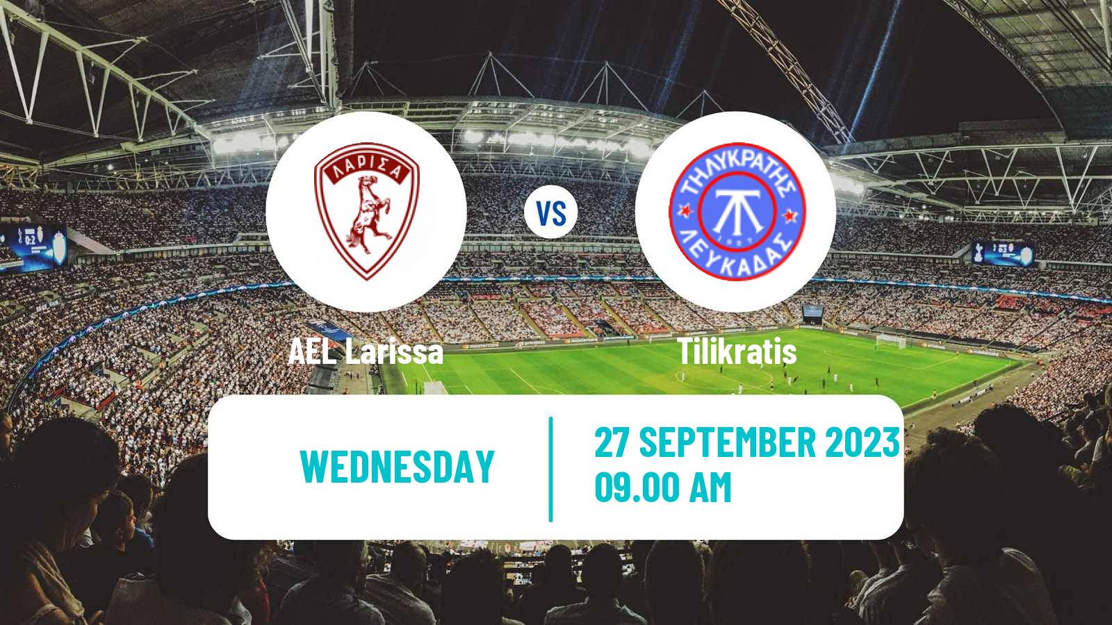 Soccer Greek Cup AEL Larissa - Tilikratis
