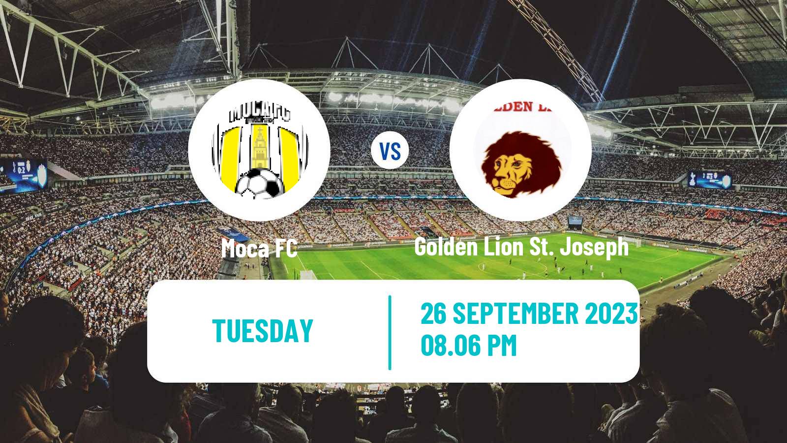 Soccer Caribbean Club Championship Moca - Golden Lion St. Joseph