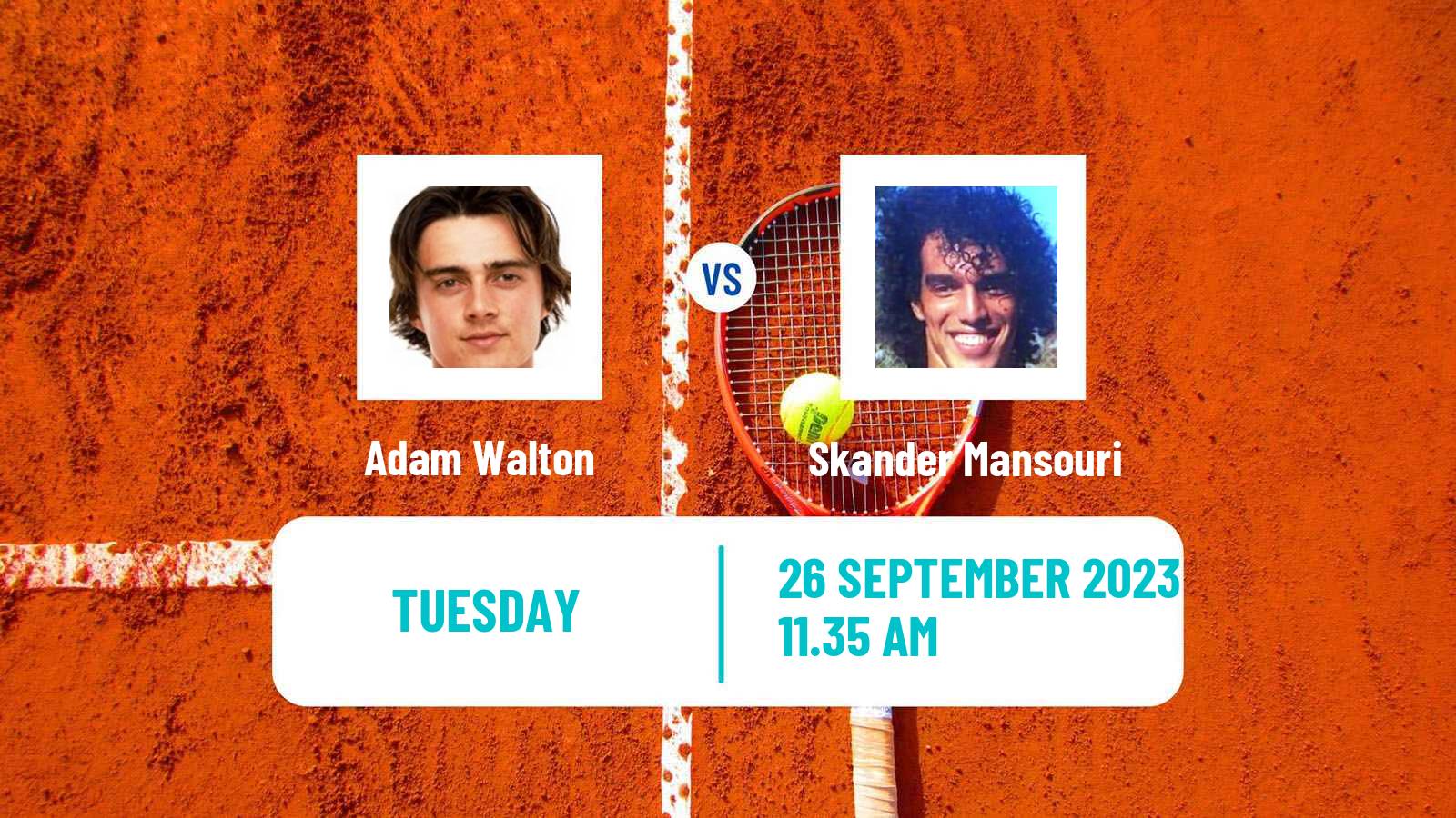 Tennis Charleston Challenger Men Adam Walton - Skander Mansouri