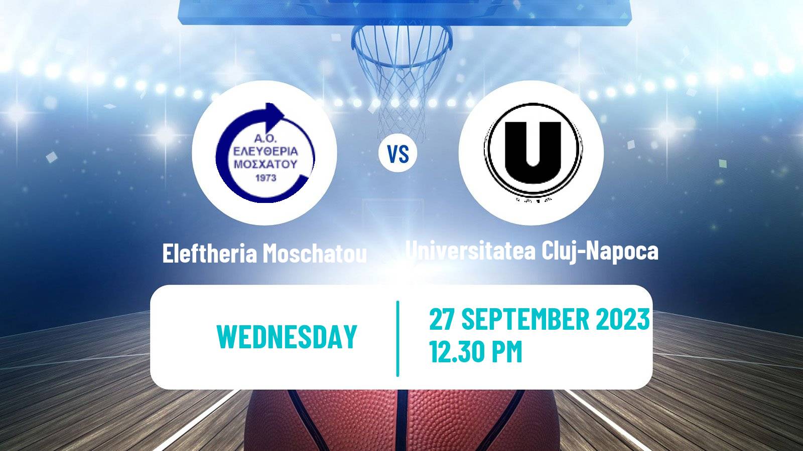 Basketball Eurocup Women Eleftheria Moschatou - Universitatea Cluj-Napoca