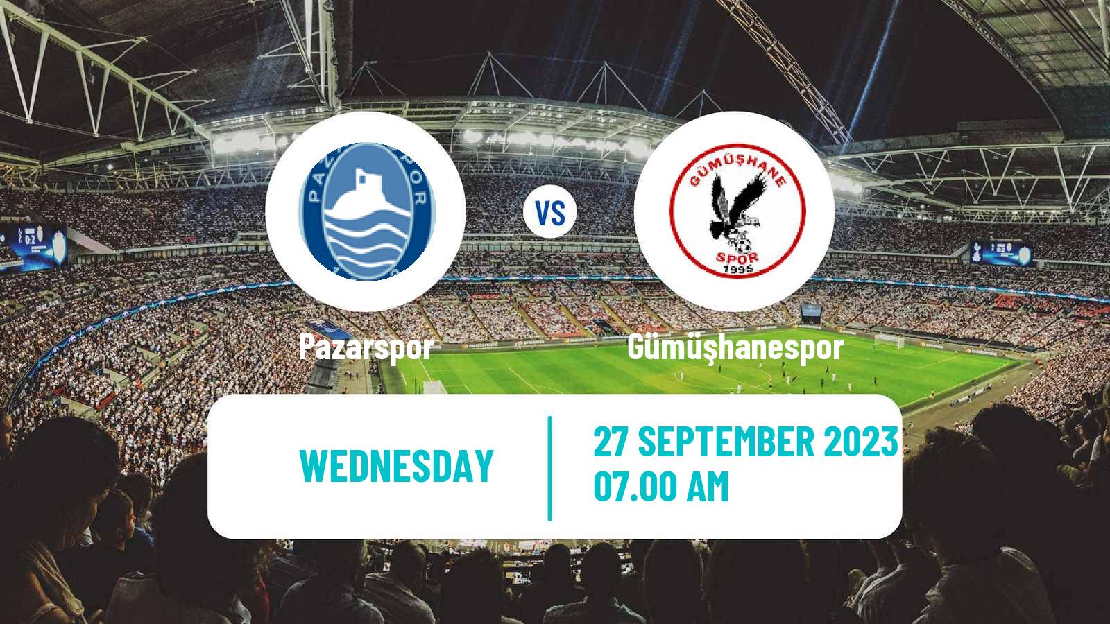 Soccer Turkish Cup Pazarspor - Gümüşhanespor