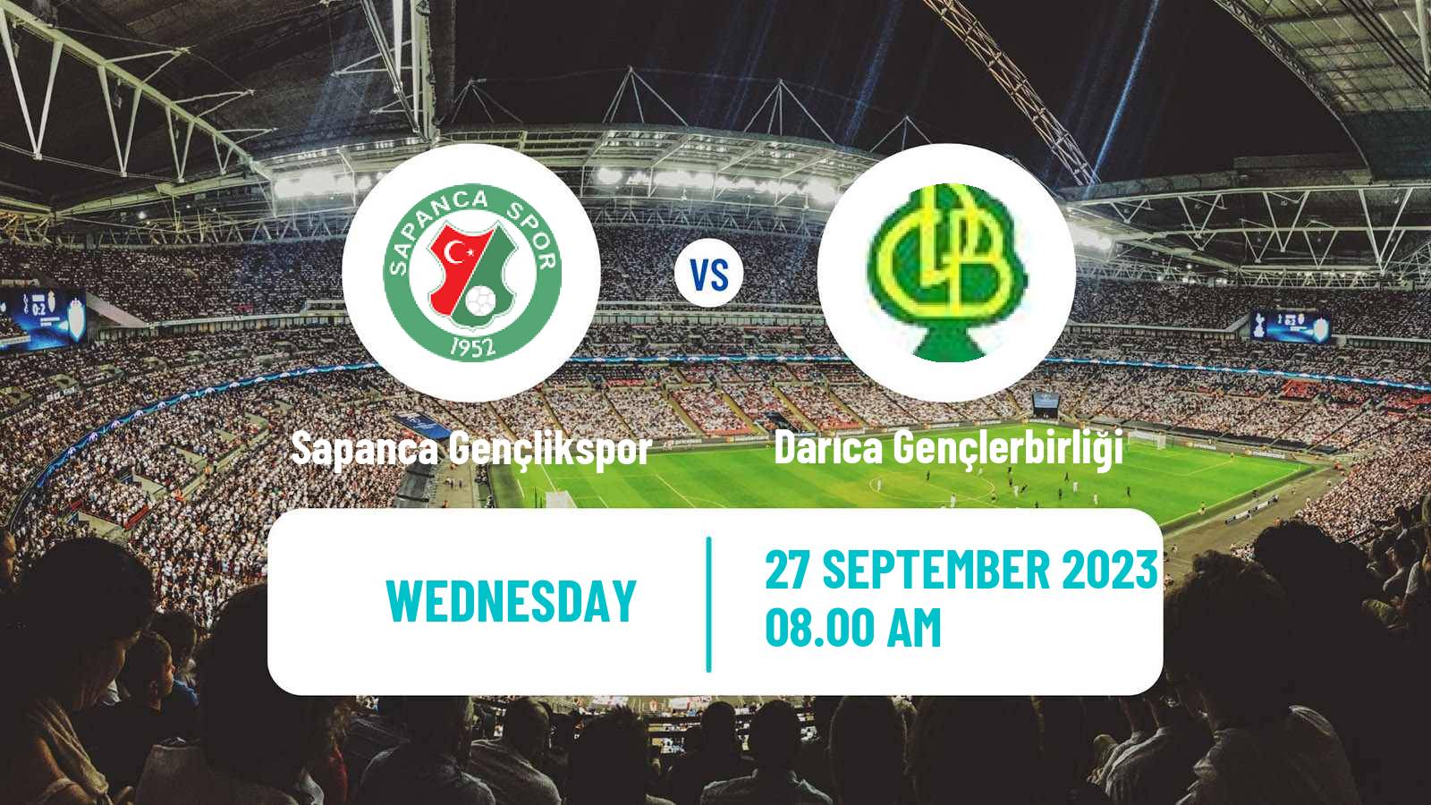 Soccer Turkish Cup Sapanca Gençlikspor - Darıca Gençlerbirliği