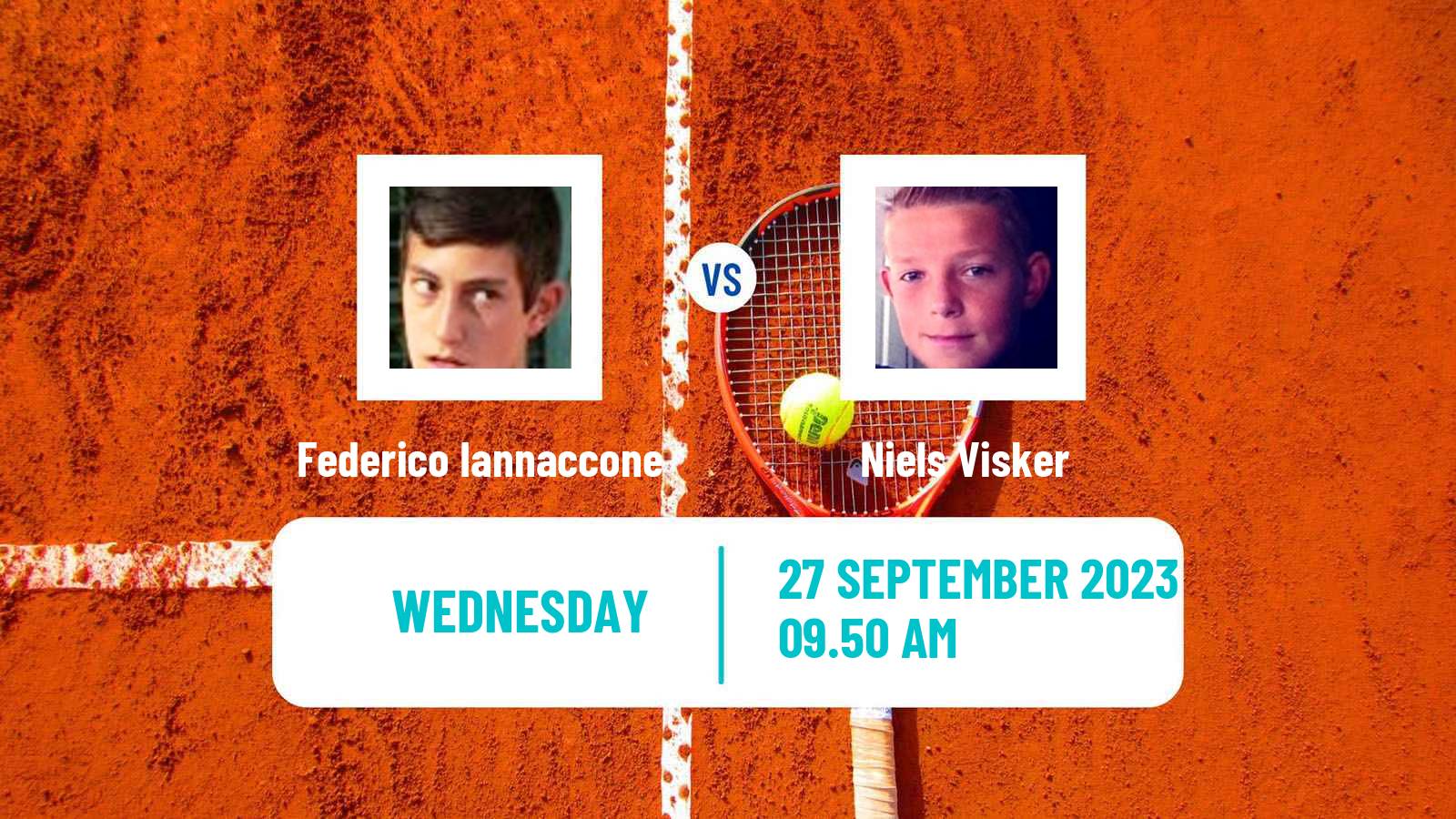 Tennis ITF M25 Santa Margherita Di Pula 7 Men Federico Iannaccone - Niels Visker