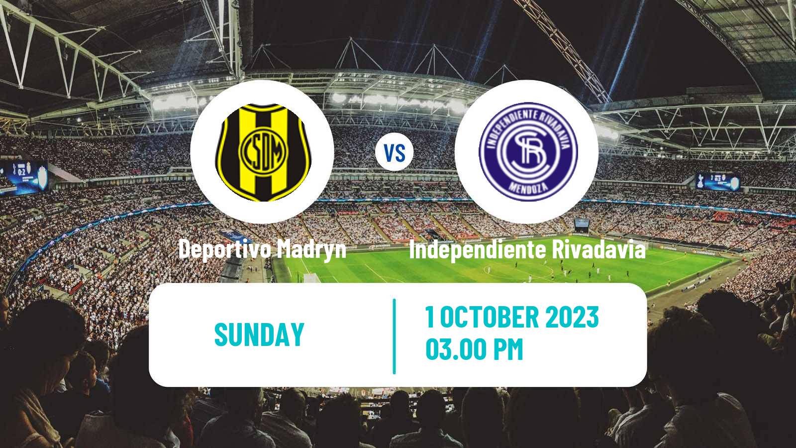 Soccer Argentinian Primera Nacional Deportivo Madryn - Independiente Rivadavia