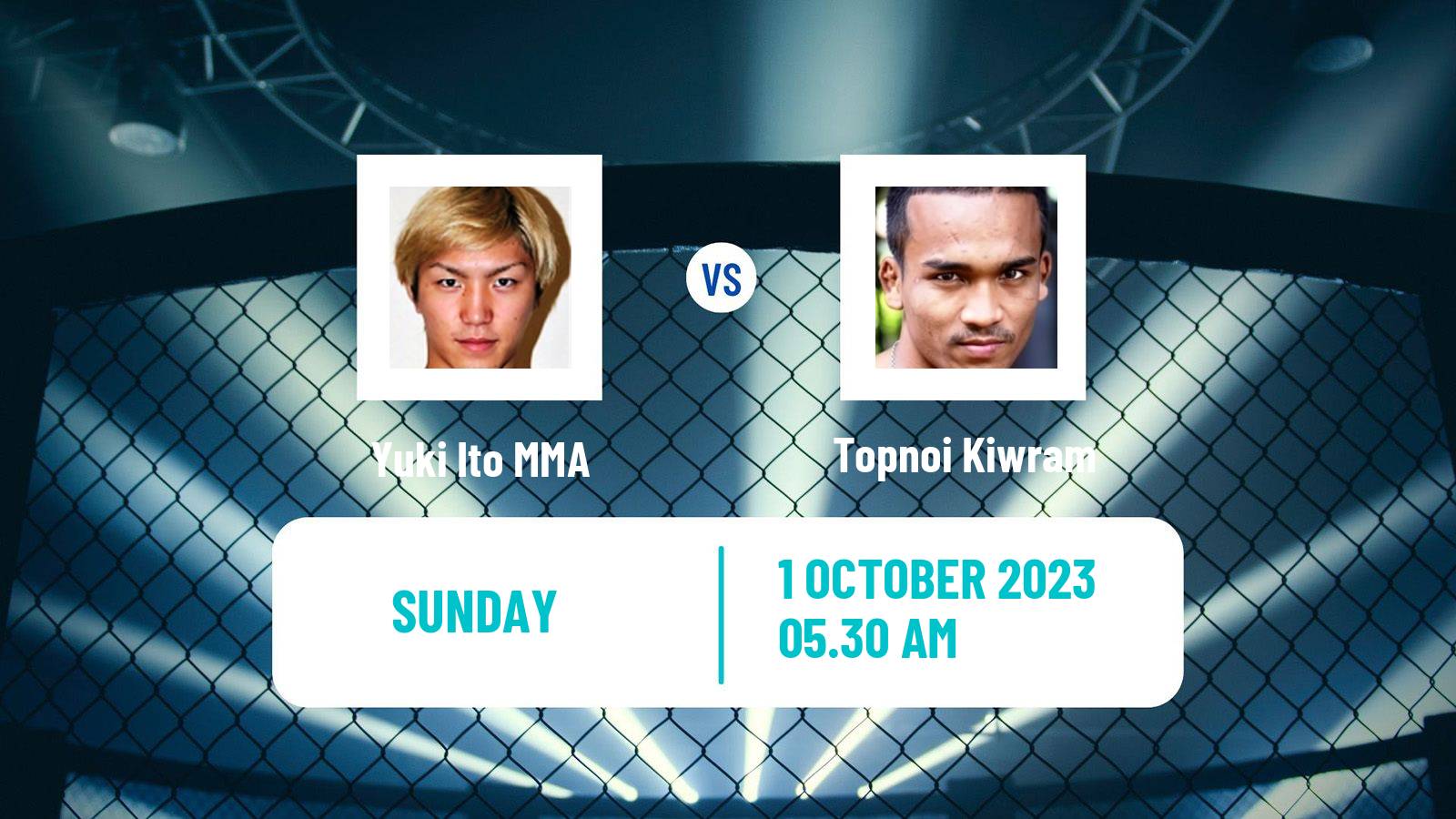 MMA Flyweight Rizin Men Yuki Ito - Topnoi Kiwram