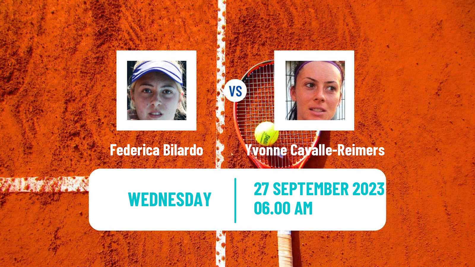 Tennis ITF W25 Santa Margherita Di Pula 12 Women Federica Bilardo - Yvonne Cavalle-Reimers