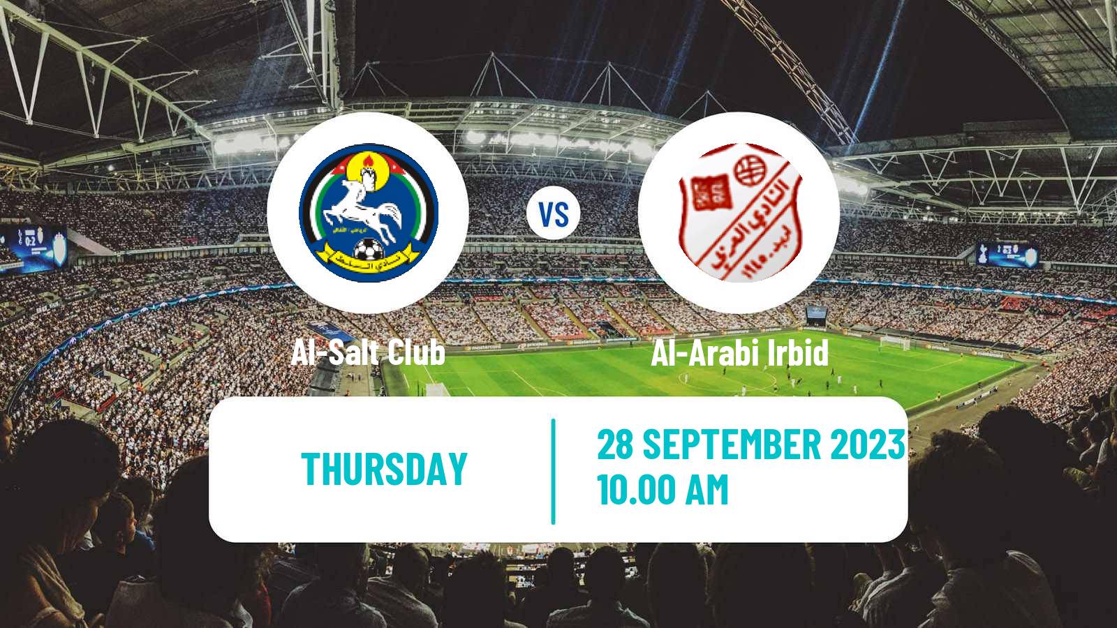Soccer Jordan Cup Al-Salt - Al-Arabi Irbid