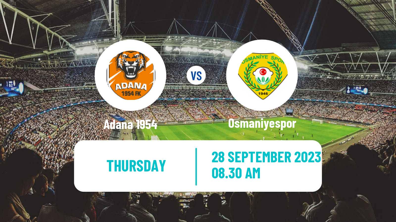 Soccer Turkish Cup Adana 1954 - Osmaniyespor