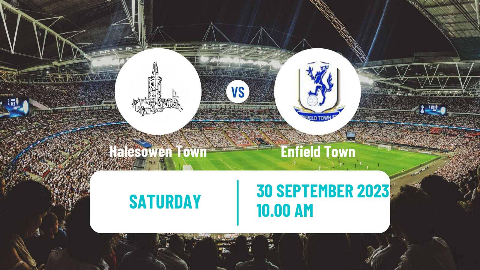 Soccer English FA Cup Halesowen Town - Enfield Town
