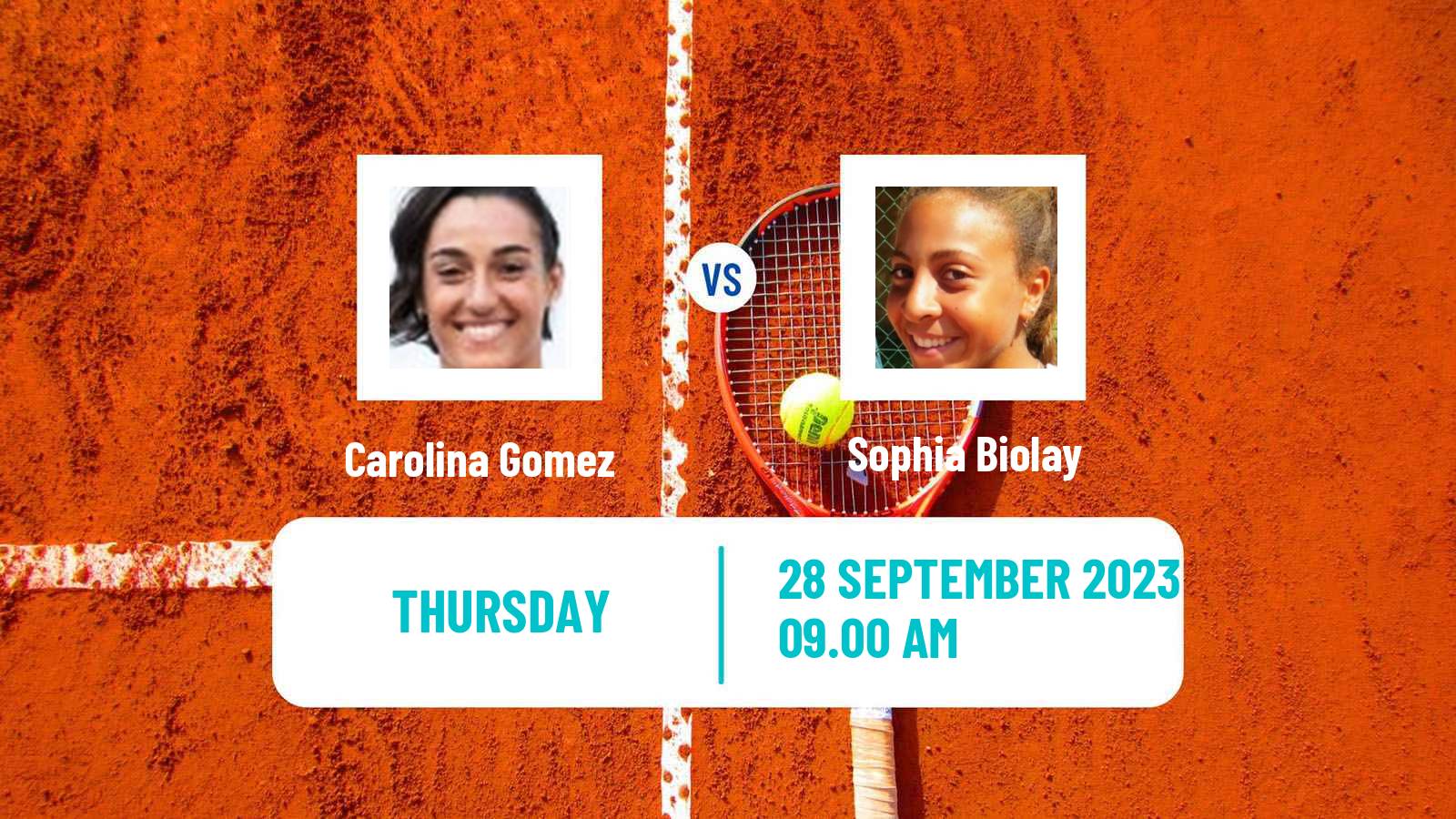 Tennis ITF W15 Hilton Head Sc Women Carolina Gomez - Sophia Biolay