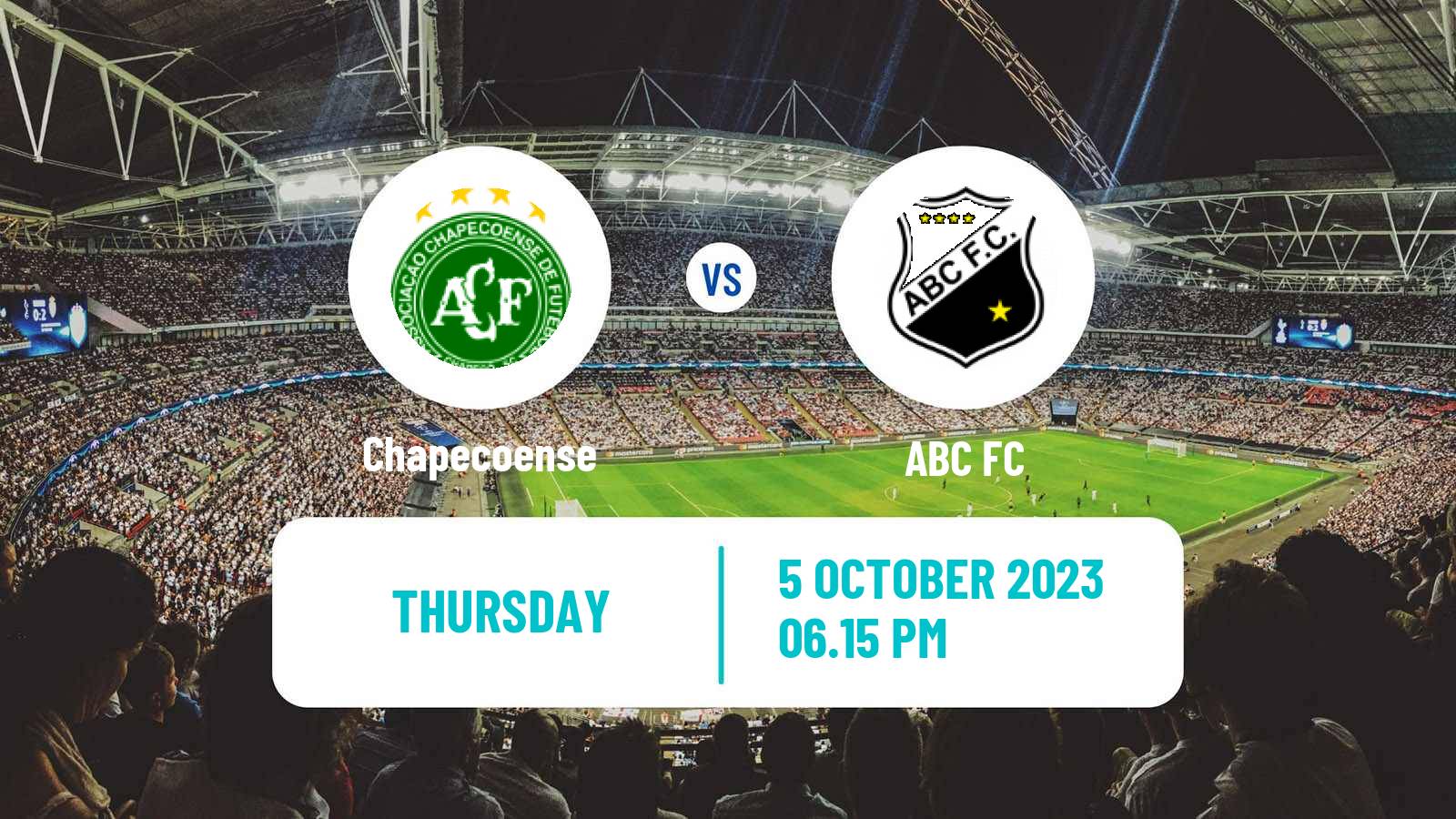 Soccer Brazilian Serie B Chapecoense - ABC