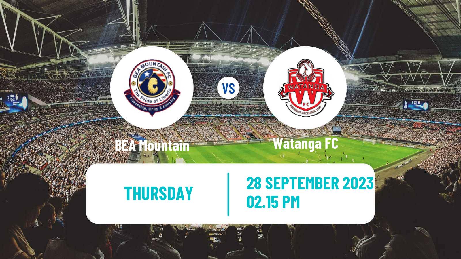 Soccer Liberian First Division BEA Mountain - Watanga