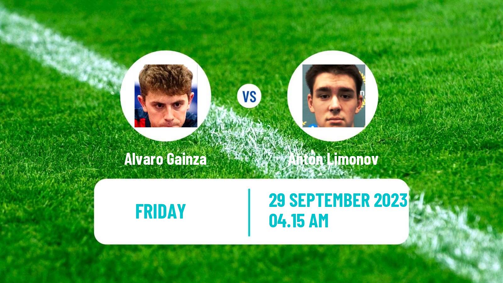 Table tennis Tt Star Series Men Alvaro Gainza - Anton Limonov