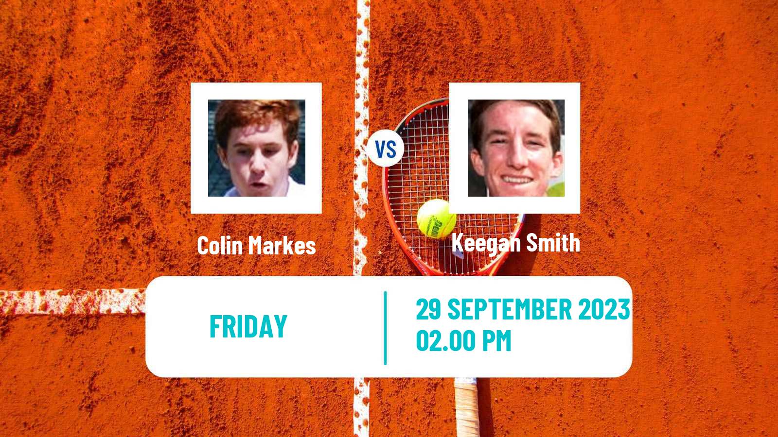 Tennis ITF M15 Albuquerque Nm Men Colin Markes - Keegan Smith