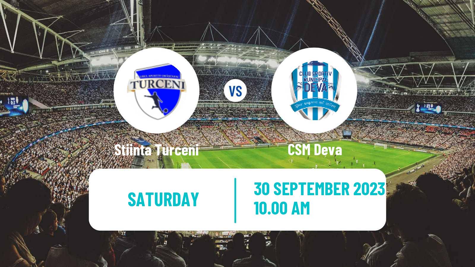 Soccer Romanian Liga 3 - Seria 7 Stiinta Turceni - CSM Deva