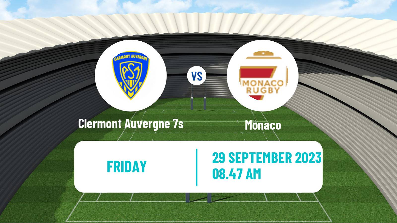 Rugby union French Supersevens 3 Clermont Auvergne 7s - Monaco