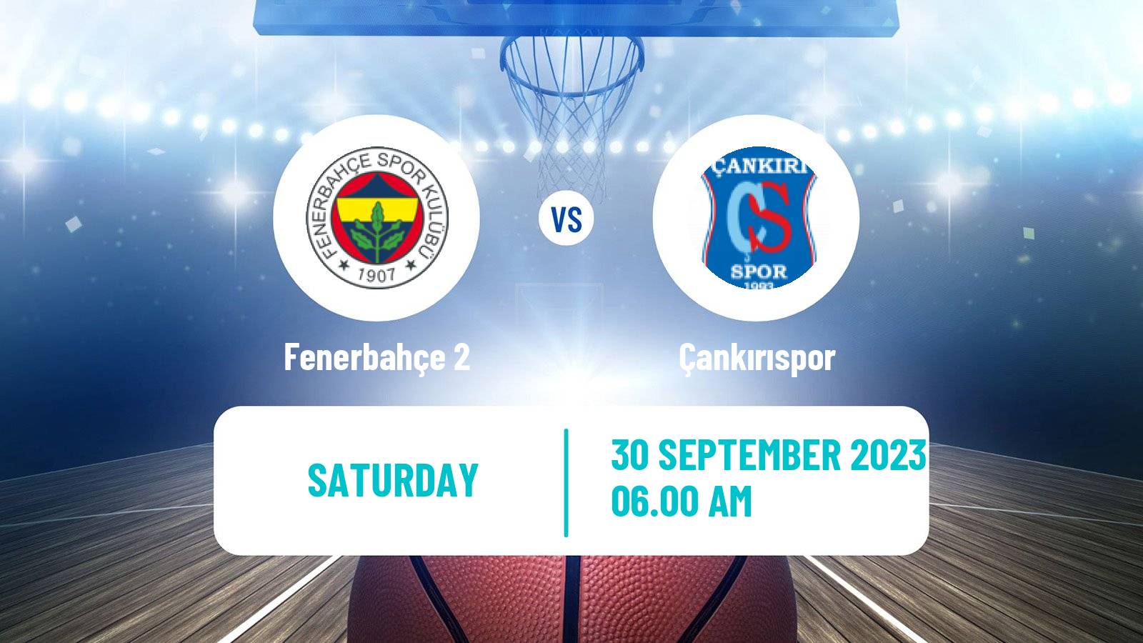 Basketball Turkish TKBL Women Fenerbahçe 2 - Çankırıspor