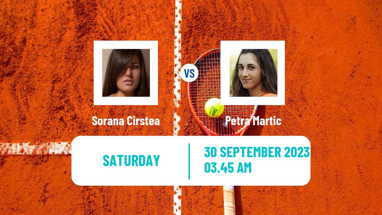 Tennis WTA Beijing Sorana Cirstea - Petra Martic