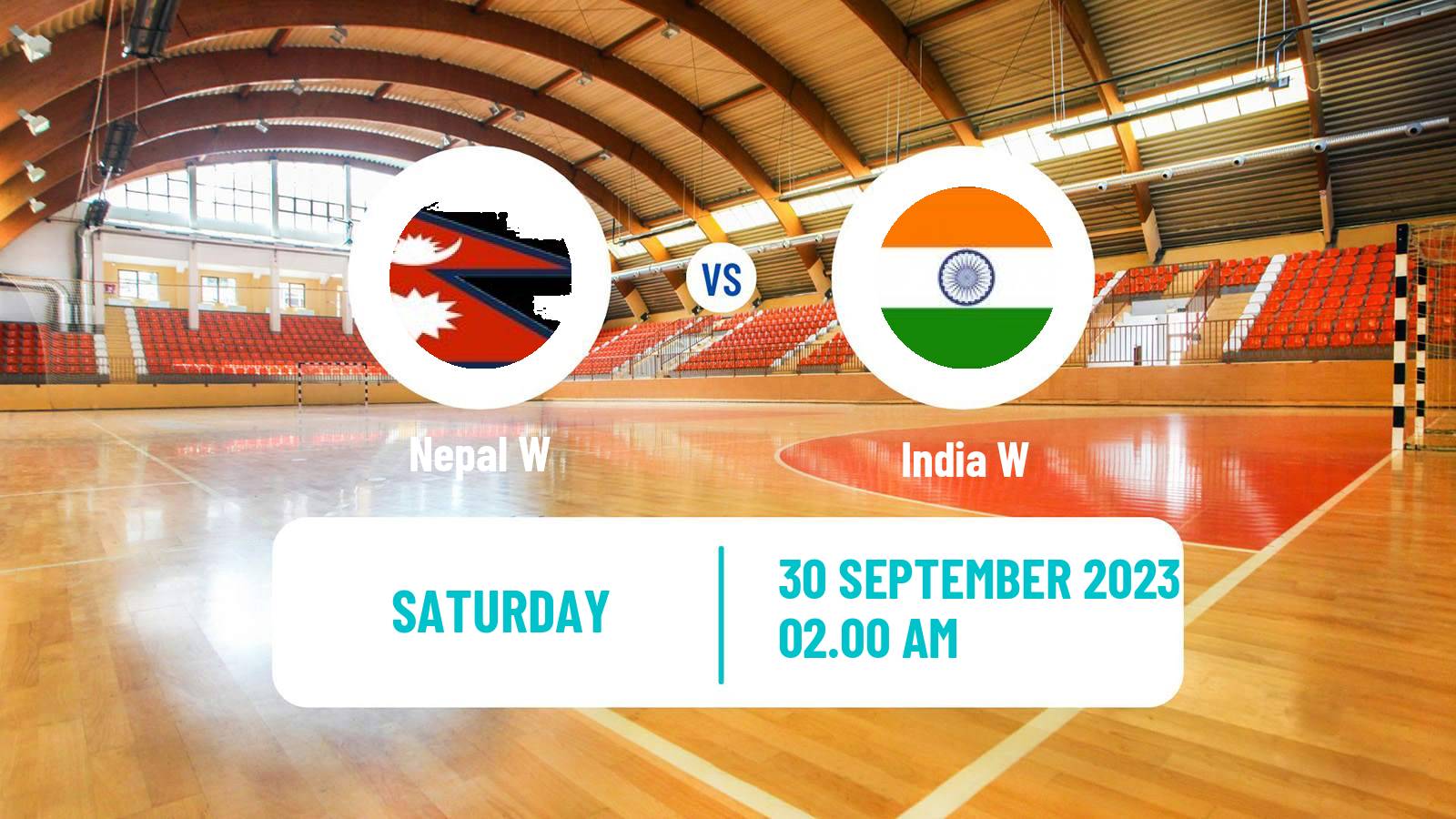 Handball Asian Games Handball Women Nepal W - India W