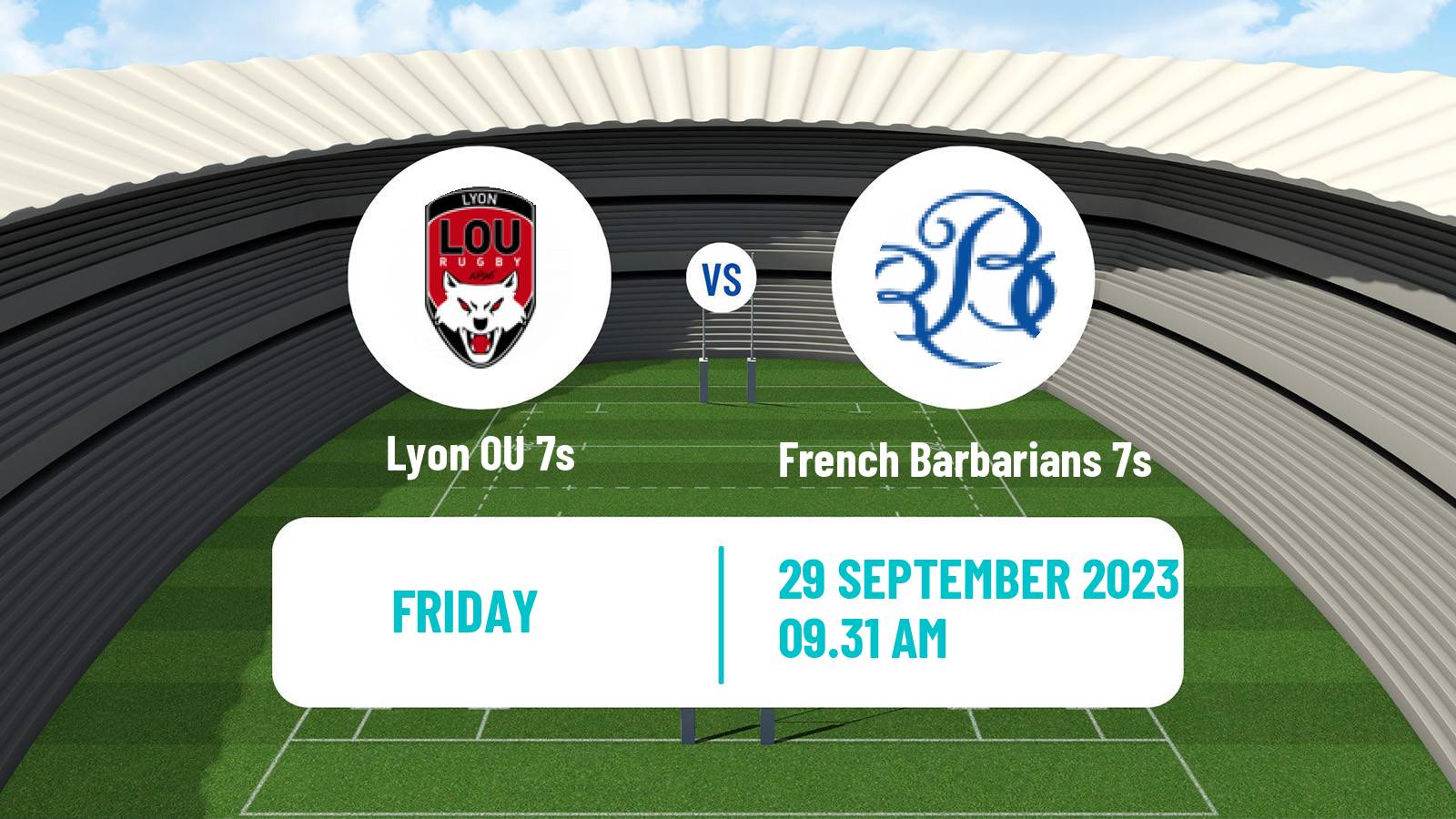 Rugby union French Supersevens 3 Lyon 7s - French Barbarians 7s