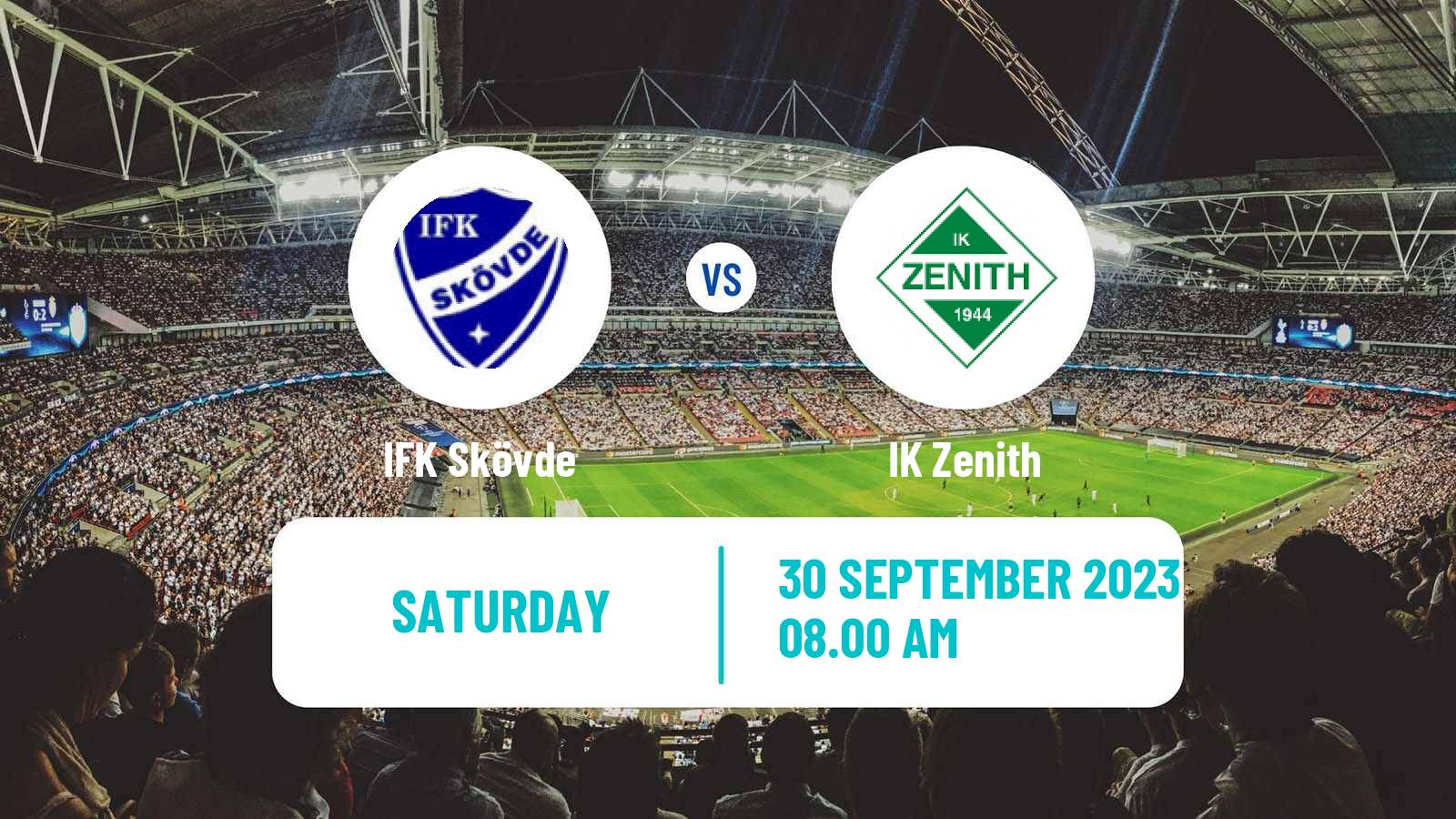 Soccer Swedish Division 2 - Norra Götaland IFK Skövde - Zenith