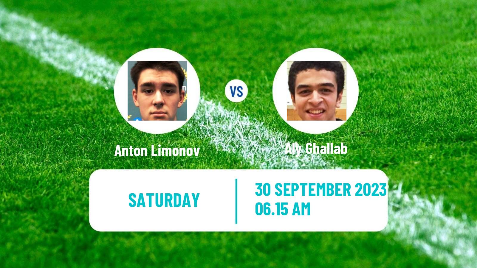 Table tennis Tt Star Series Men Anton Limonov - Aly Ghallab
