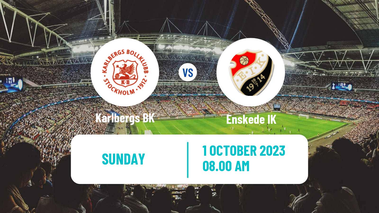 Soccer Swedish Division 2 - Norra Svealand Karlberg - Enskede