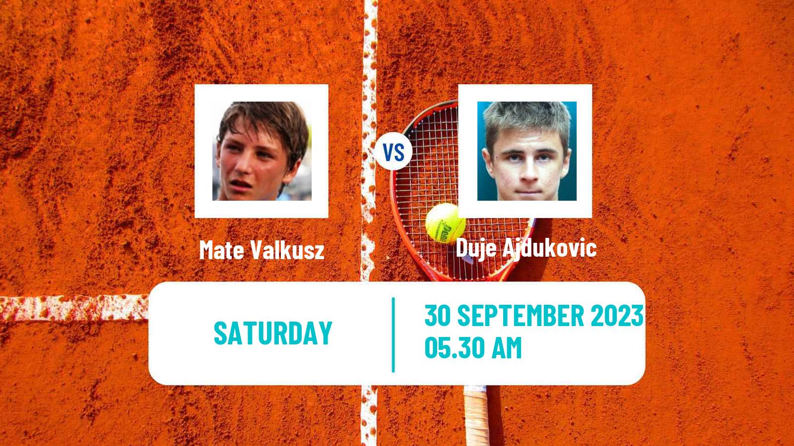 Tennis Braga Challenger Men Mate Valkusz - Duje Ajdukovic