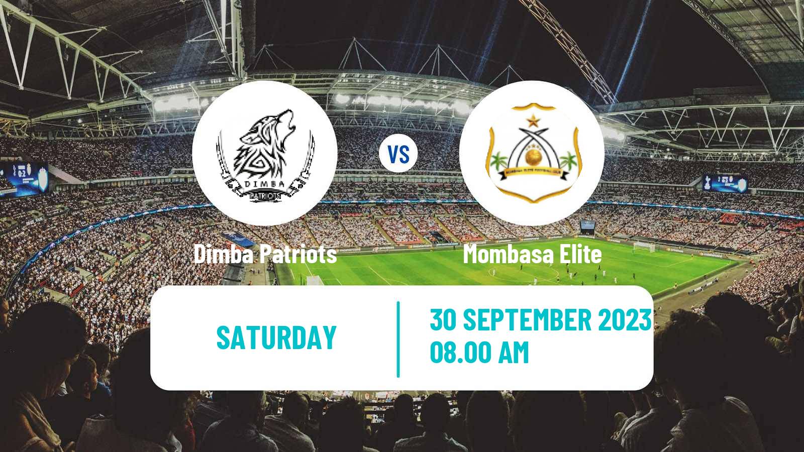Soccer Kenyan Super League Dimba Patriots - Mombasa Elite