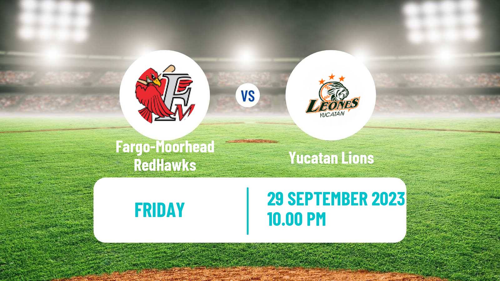 Baseball Champions League Americas Baseball Fargo-Moorhead RedHawks - Yucatan Lions