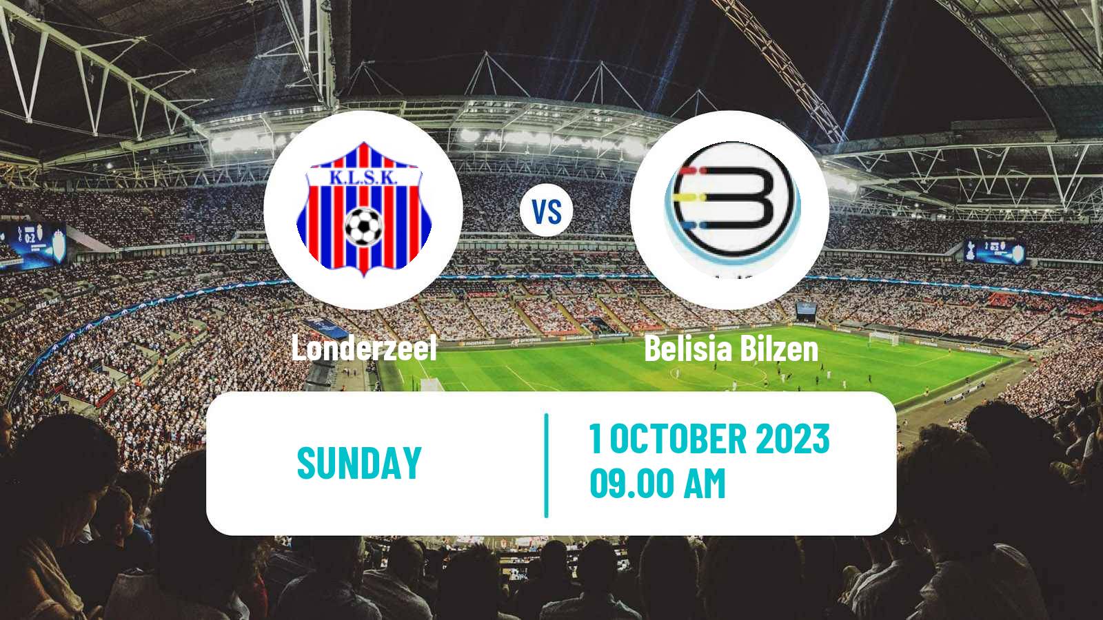 Soccer Belgian Second Amateur Division Group B Londerzeel - Belisia Bilzen