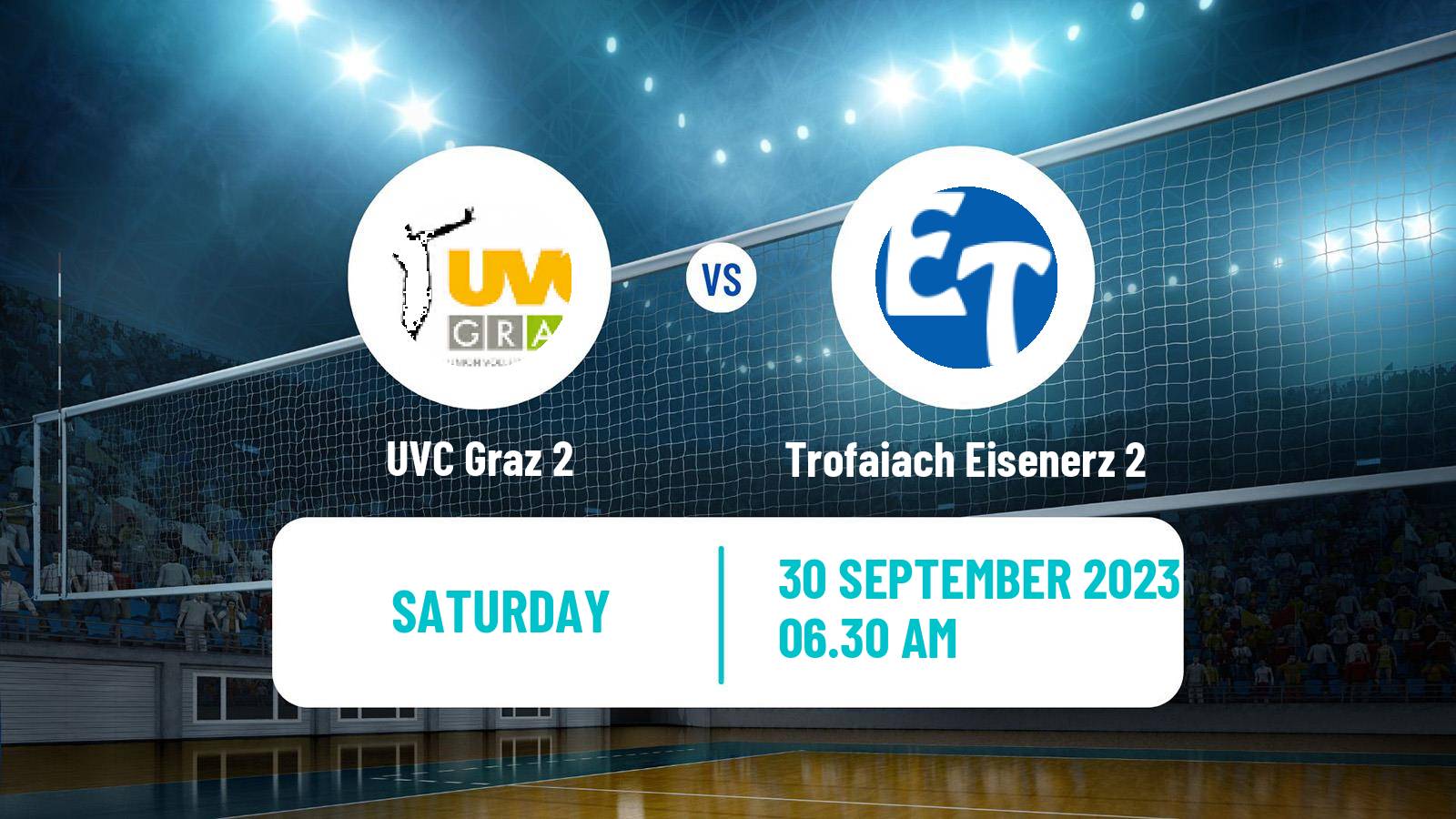 Volleyball Austrian 2 Bundesliga Volleyball Women UVC Graz 2 - Trofaiach Eisenerz 2