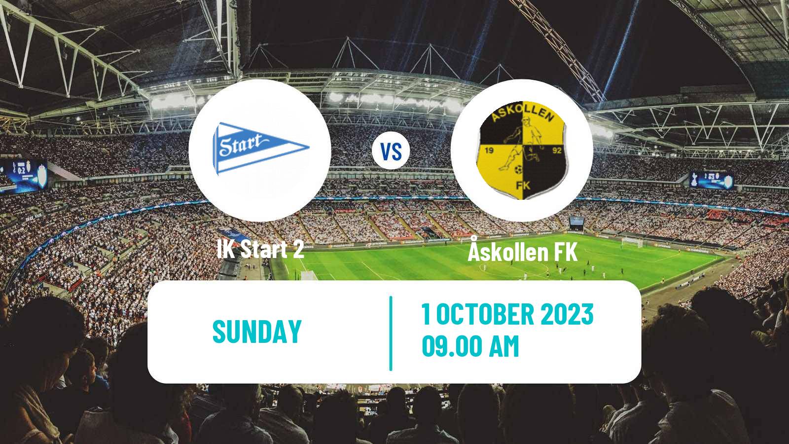 Soccer Norwegian Division 3 - Group 4 Start 2 - Åskollen
