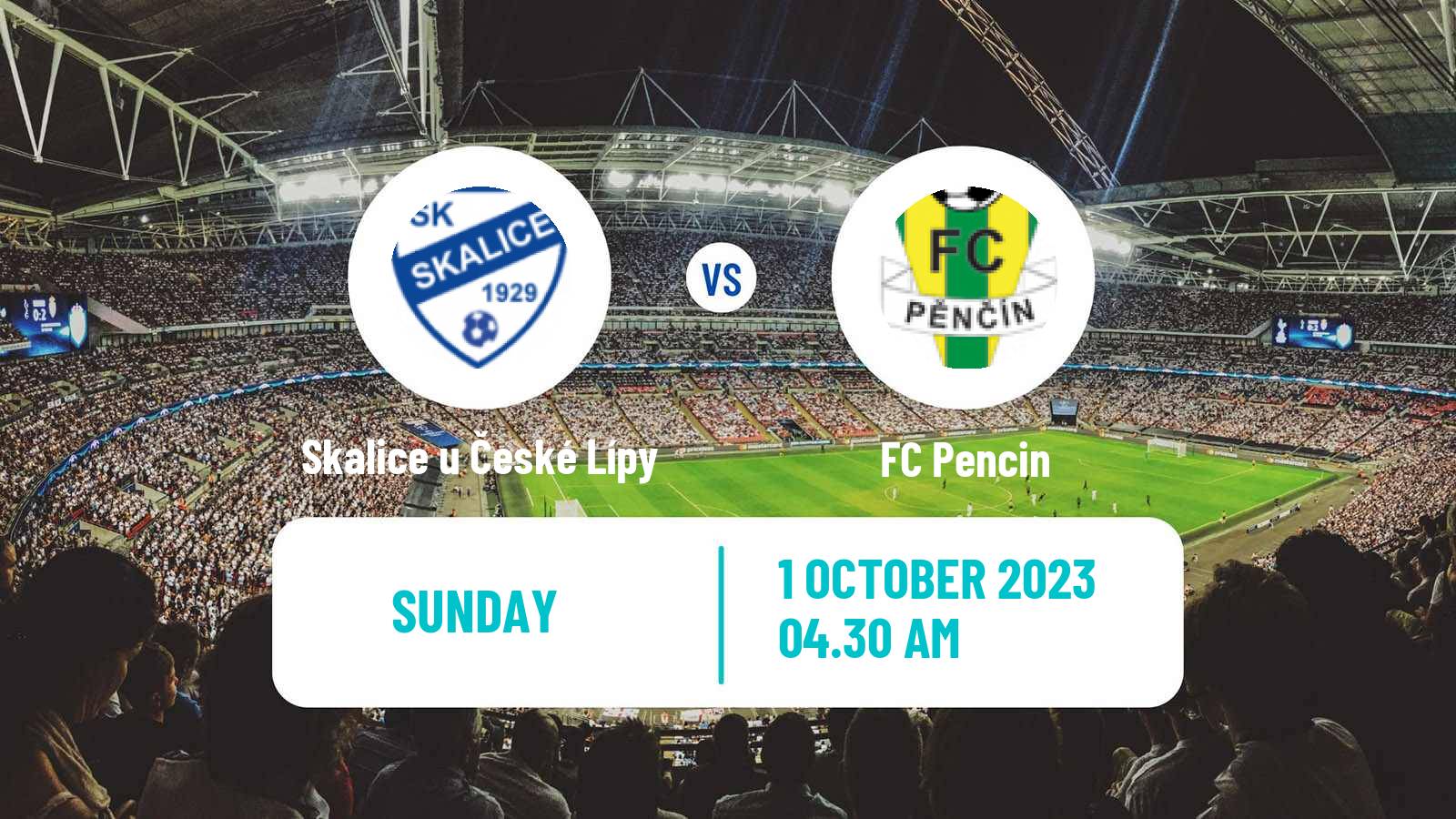 Soccer Czech Liberecky KP Skalice u České Lípy - Pencin
