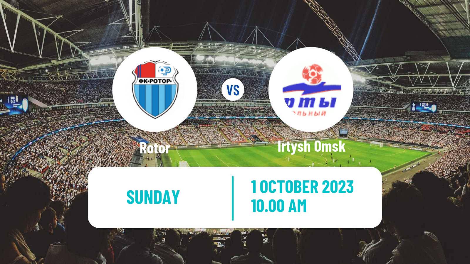 Soccer Russian FNL 2 Division A Gold Rotor - Irtysh Omsk