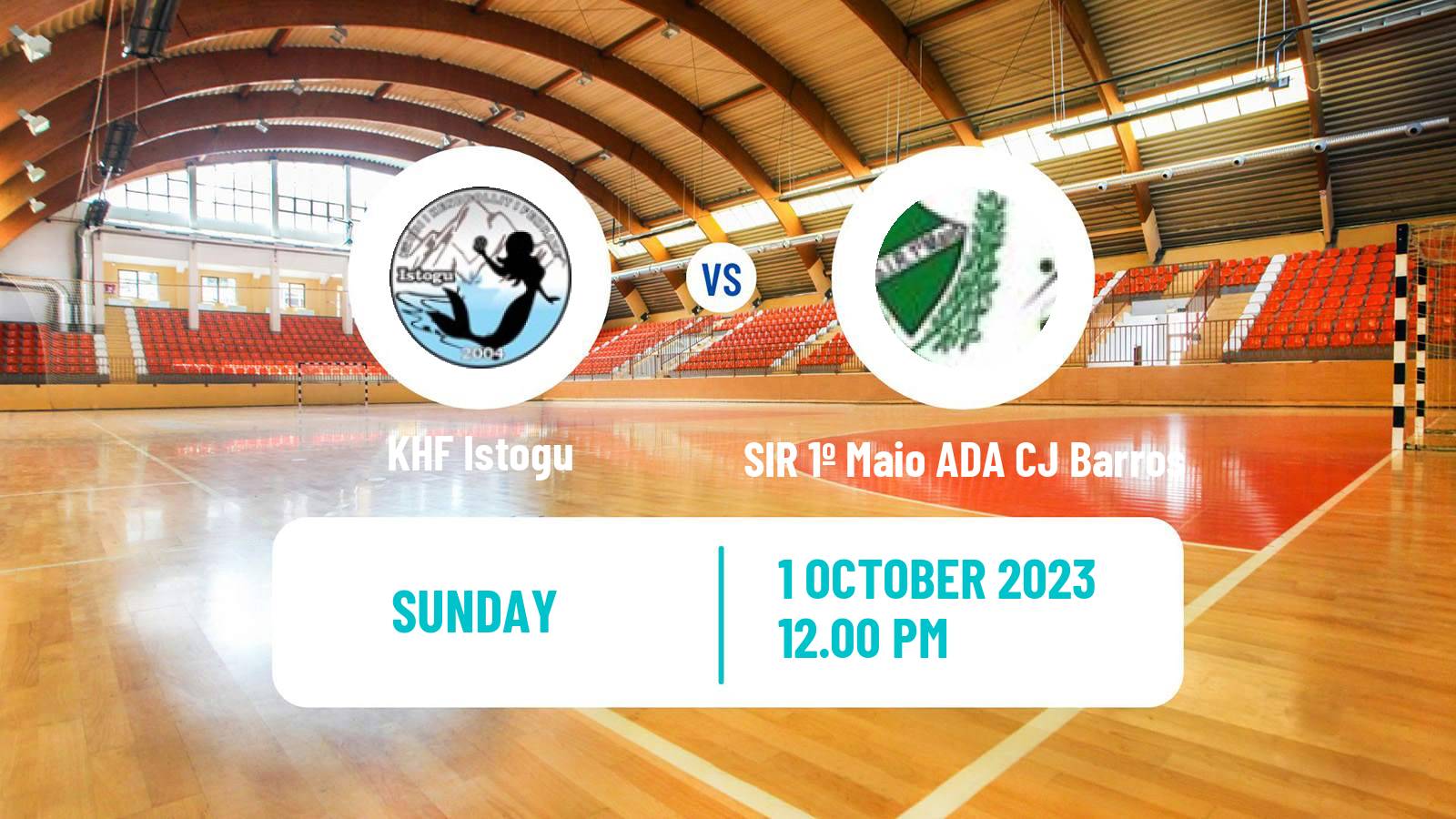 Handball EHF European Cup Women Istogu - SIR 1º Maio ADA CJ Barros