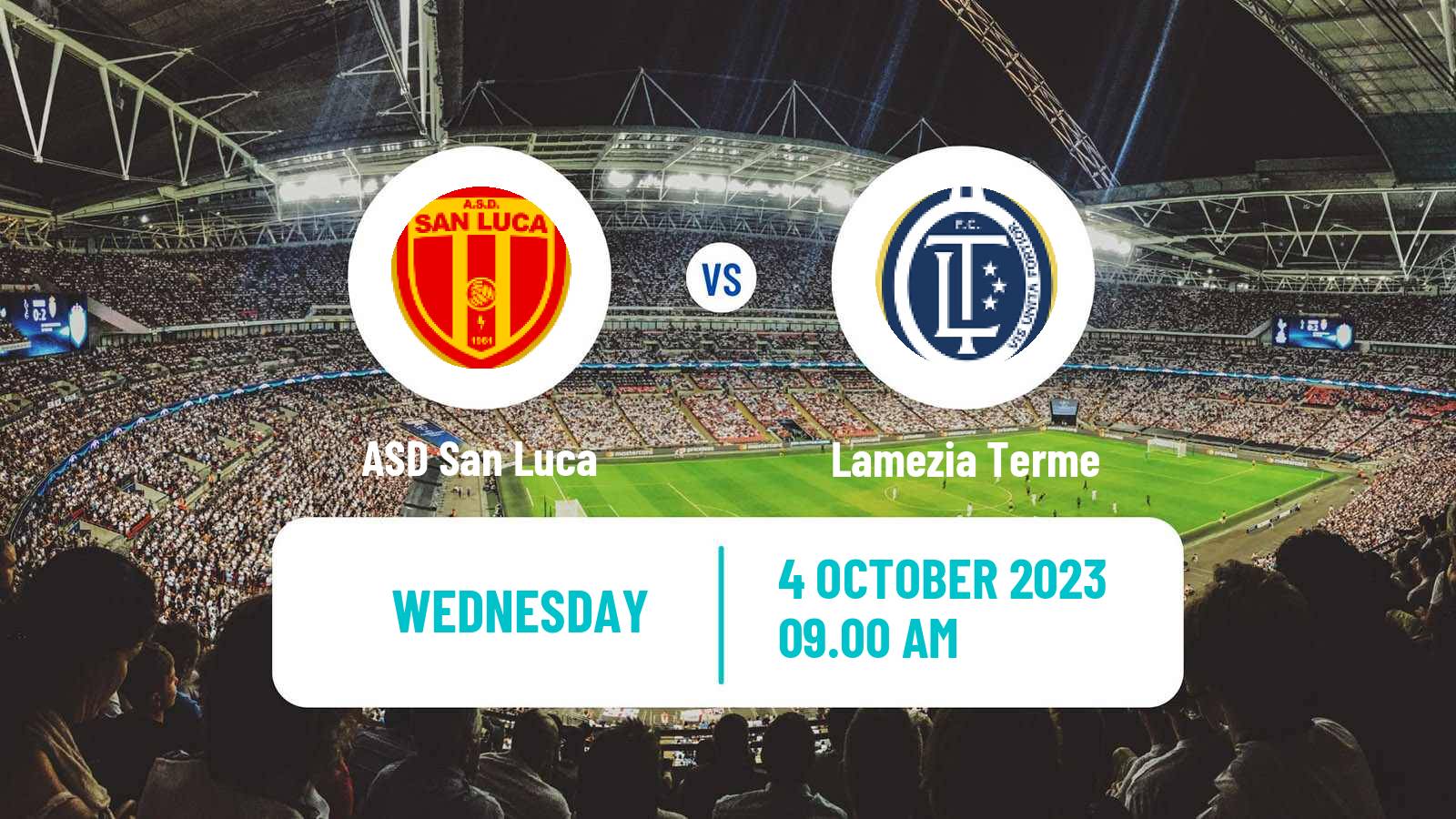 Soccer Italian Serie D - Group I San Luca - Lamezia Terme