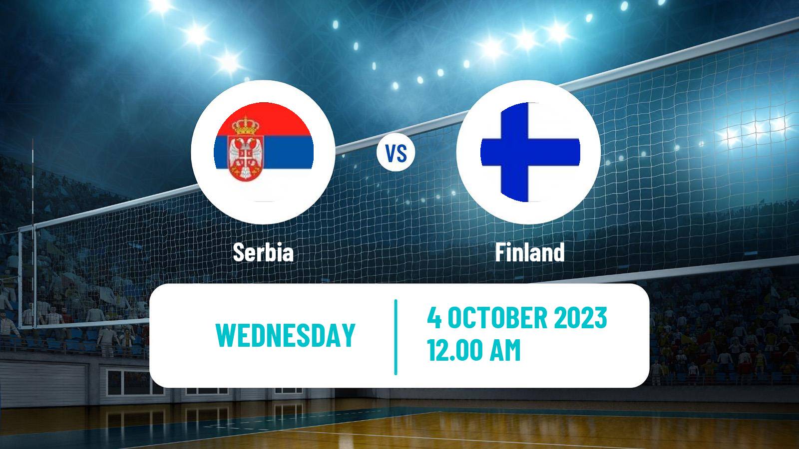 Volleyball Olympic Games - Volleyball Serbia - Finland