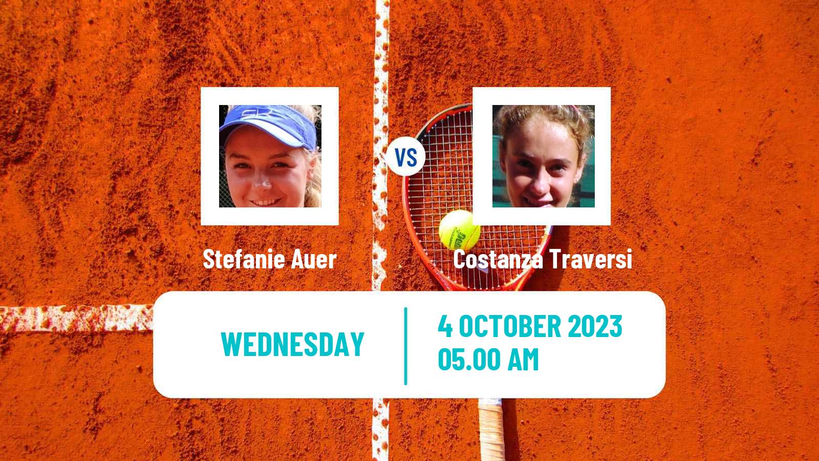 Tennis ITF W15 Bad Waltersdorf Women Stefanie Auer - Costanza Traversi