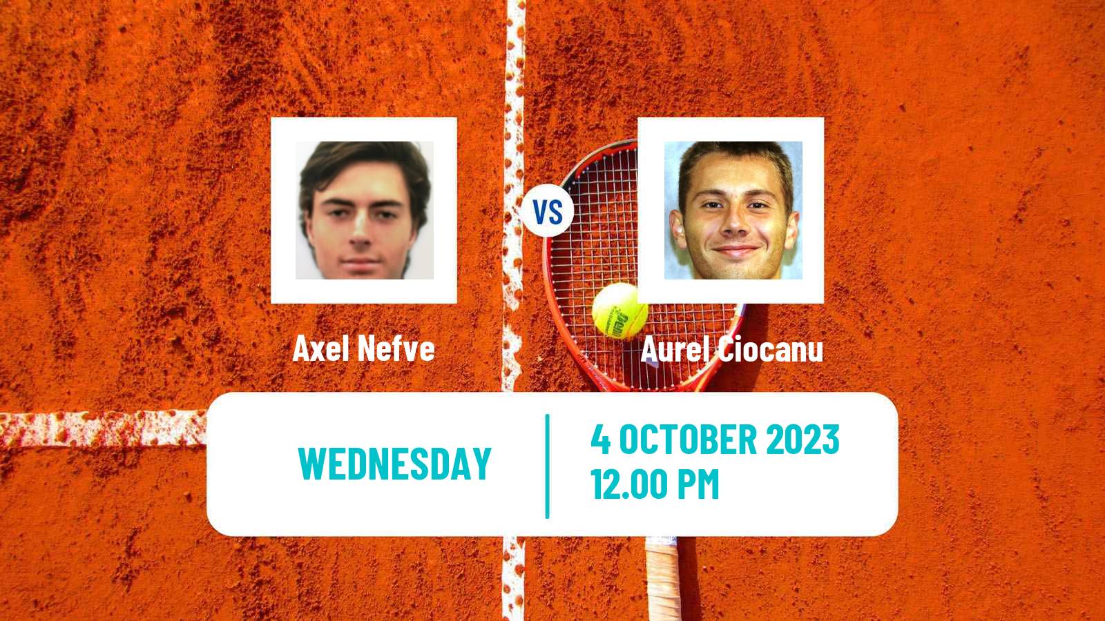 Tennis ITF M15 Ithaca Ny 2 Men Axel Nefve - Aurel Ciocanu