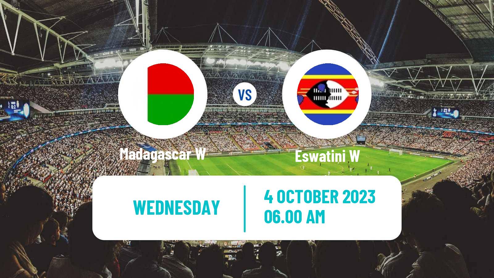 Soccer COSAFA Cup Women Madagascar W - Eswatini W