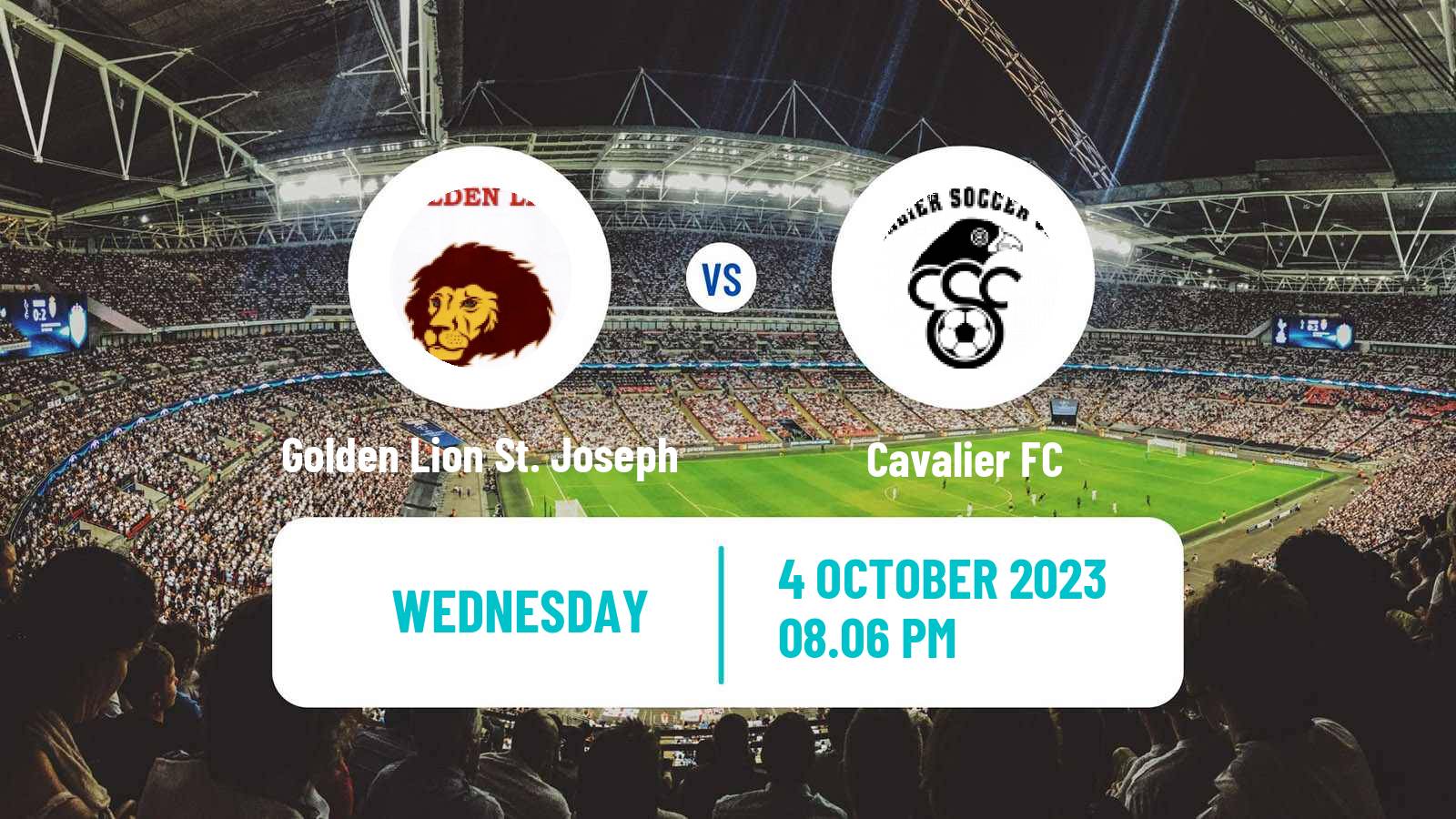 Soccer Caribbean Club Championship Golden Lion St. Joseph - Cavalier